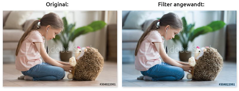Farbigkeit Filter