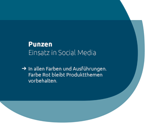 Social Media - Einsatz von Punzen